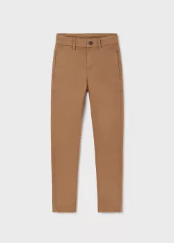 MAYORAL chino chlapčenské nohavice 530-090 hazelnut