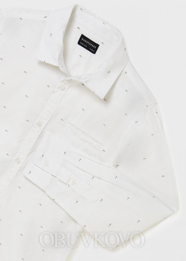 MAYORAL chlapčenská košeľa 7167-067 white