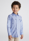 MAYORAL chlapčenská košeľa 4186-049 light blue
