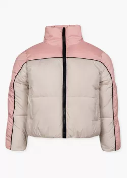 LOSAN prešívaný dievčenský kabát  2002 pink