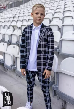 2 dielny oblek/set sako+nohavice 20190 black
