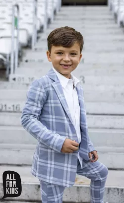 2 dielny oblek/set sako+nohavice 20190 blue