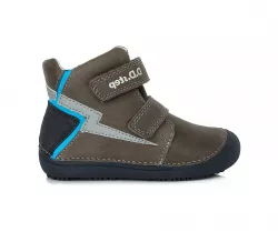 D.D.STEP kotníková barefoot obuv 063-144A dark grey