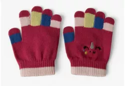 Detské pletené rukavice 