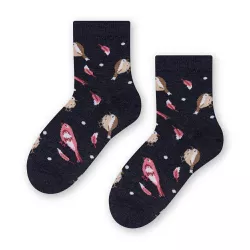 Dievčenské bavlnené ponožky 