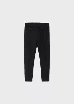 MAYORAL dievčenské legíny s mašľou 4502-058 black