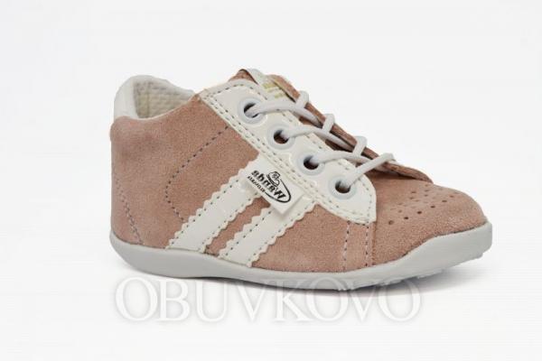 Celokožená obuv pre prvé kroky WANDA