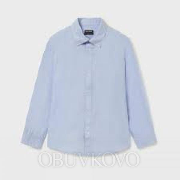 MAYORAL chlapčenská košeľa 874-018+052 blue