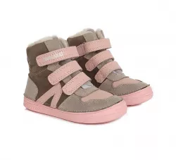 Dievčenské zimné čižmy D.D.STEP 040-893C grey