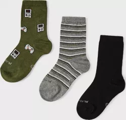 MAYORAL chlapčenské ponožky 3 páry 10322-082