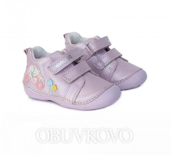 Dievčenská kožená obuv D.D.STEP 