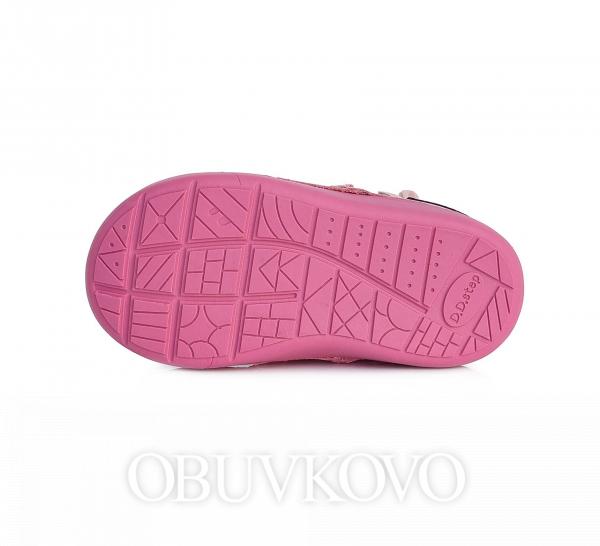 Kožená dievčenská obuv DDSTEP 