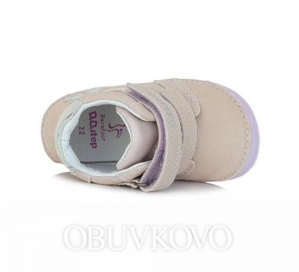 BAREFOOT kožená detská obuv DDSTEP 