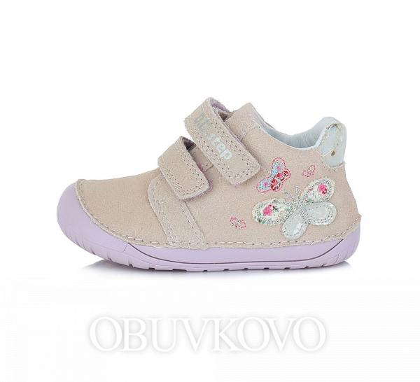 BAREFOOT kožená detská obuv DDSTEP 