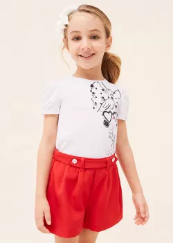 Dievčenské tričko s krátkym rukávom