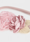 Dievčenská elastická čelenka s kvetom