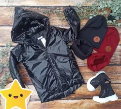 Prechodná prešívaná detská bunda 