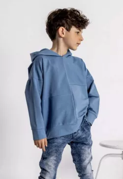 Chlapčenská mikina s kapucňou 