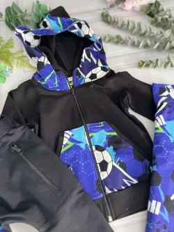 Chlapčenská mikina s kapucňou 