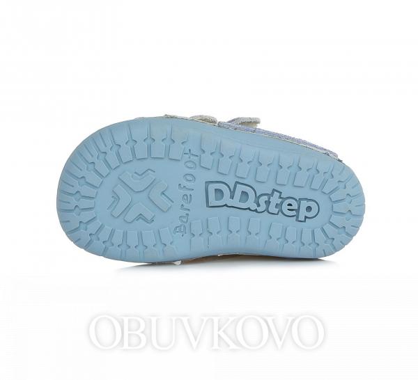 BAREFOOT kožená chlapčenská obuv DDSTEP 