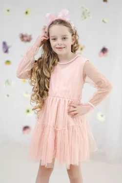 Dievčenské  šaty elegantné 
