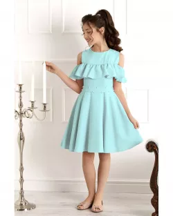 Elegantné dievčenské šaty 