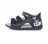 D.D.STEP chlapčenské celokožené sandále 