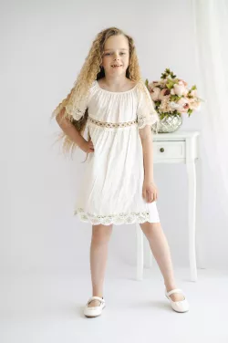 Dievčenské šaty BOHO