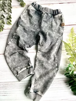 Bavlnené riflové nohavice-tepláky