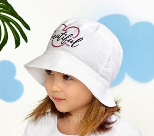 Dievčenský letný klobúk