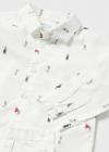 MAYORAL chlapčenská košeľa 2176-051 white
