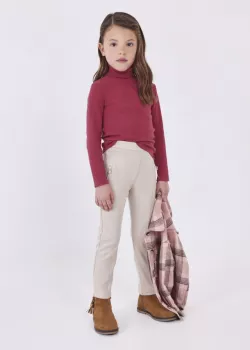 Dievčenské elegantné nohavice 