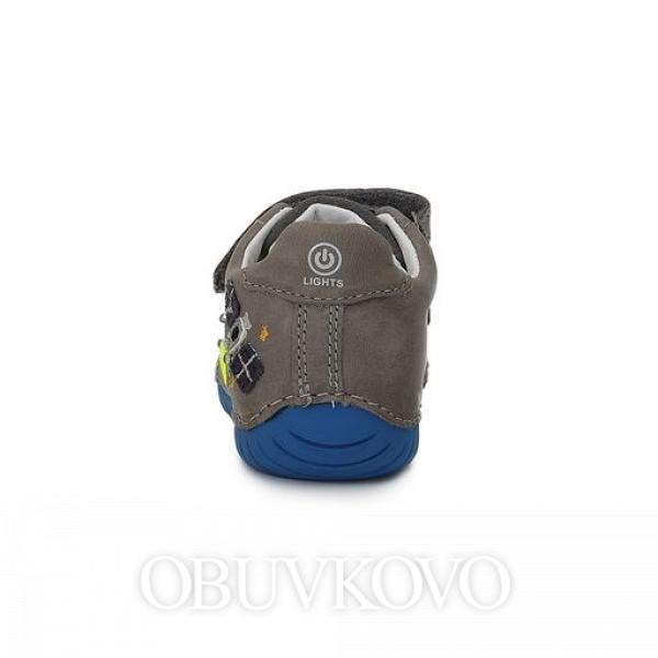 LED svietiaca chlapčenská obuv D.D.STEP