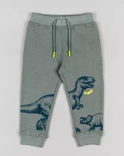 Bavlnené nohavice tepláky chlapčenské DINO