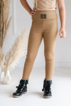 Dievčenské legíny MM 631 brown