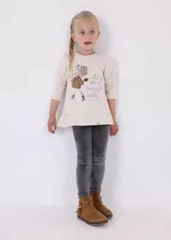 Dievčenský set tričko + legíny 