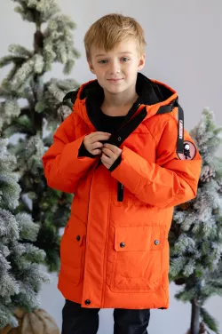 Nepremokavá zimná bunda s kapucňou 