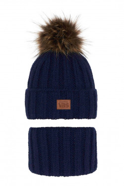 Chlapčenská zimná čiapka s nákrčníkom