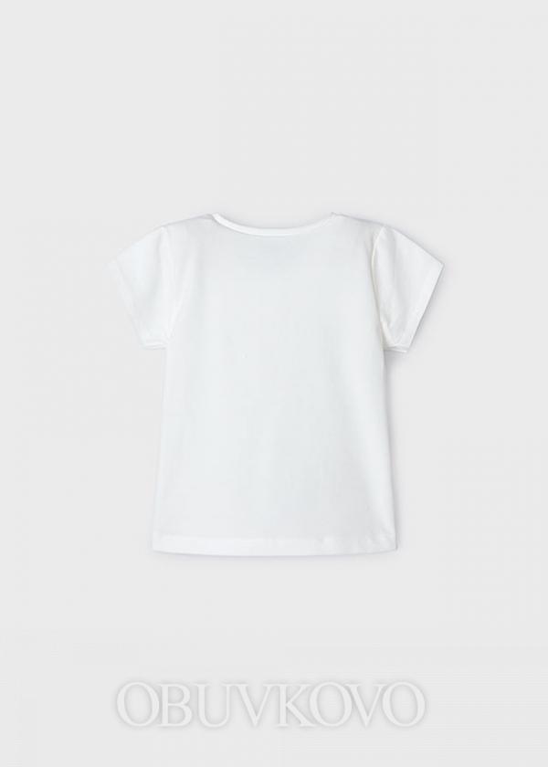 MAYORAL basic dievčenské tričko krátky rukáv 