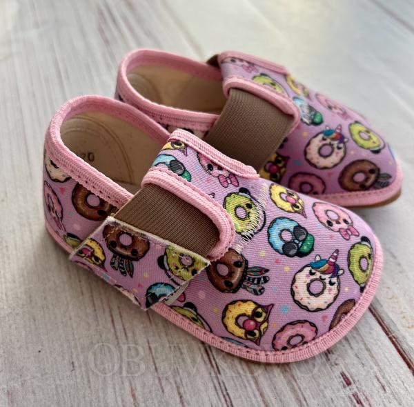 Detské barefoot papuče PEGRES