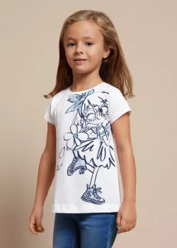 MAYORAL dievčenské tričko s potlačou