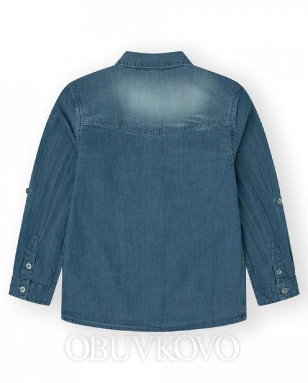 Chlapčenská rifľová košeľa 