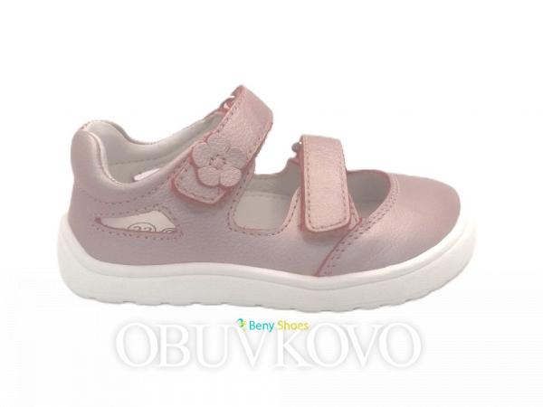 Barefoot kožené sandále PROTETIKA PADY pink