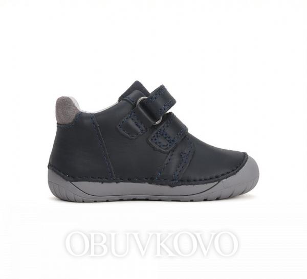 BAREFOOT kožená chlapčenská obuv DDSTEP 