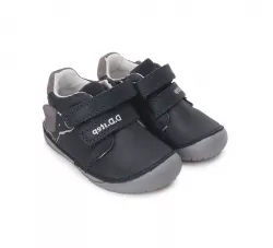 BAREFOOT kožená chlapčenská obuv DDSTEP 
