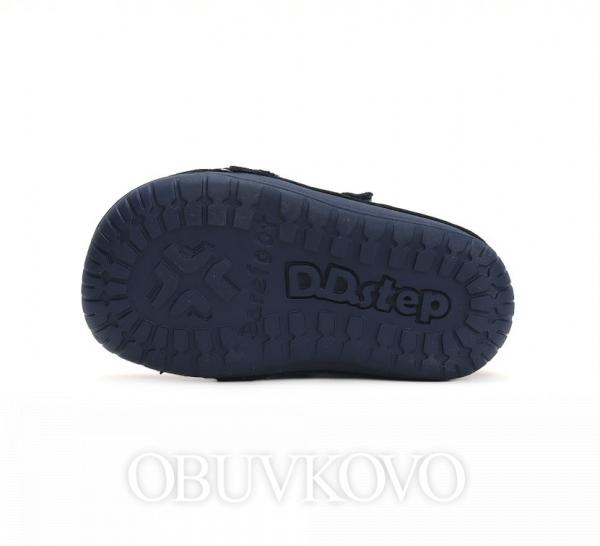 BAREFOOT kožená dievčenská obuv DDSTEP 