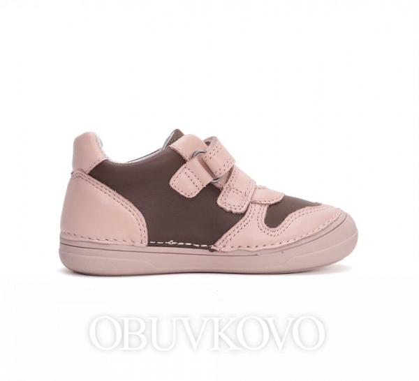 Celokožená dievčenská obuv D.D.STEP 