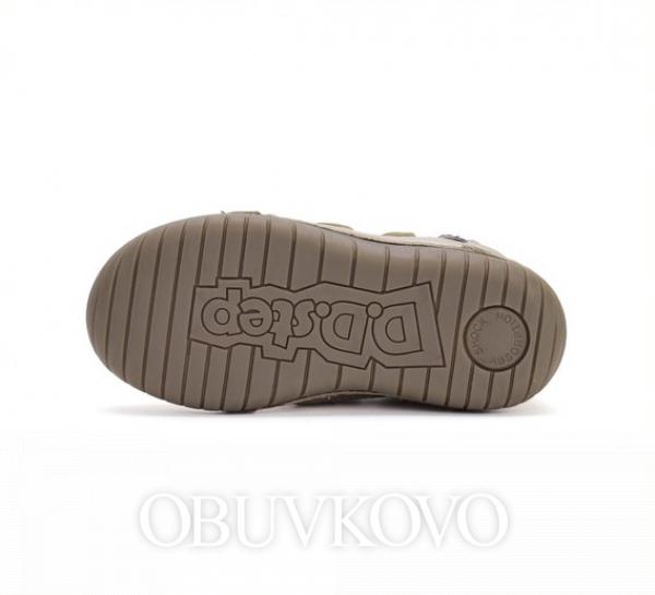 Celokožená dievčenská obuv D.D.STEP 