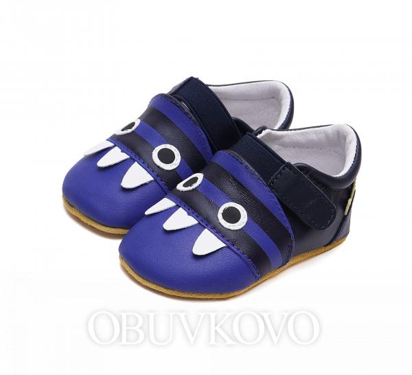 Chlapčenské kožené capačky D.D.STEP 