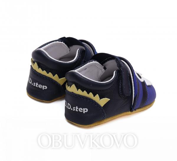 Chlapčenské kožené capačky D.D.STEP 